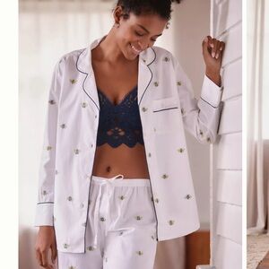 Printfresh Beekeeper Cloud Long Top
